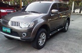 Grey Mitsubishi Montero Sport 2013 Manual Diesel for sale