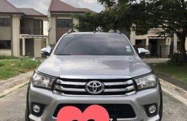 Silver Toyota Hilux 2016 at 53000 km for sale 