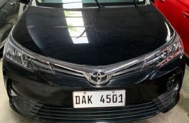 Black Toyota Corolla Altis 2018 for sale in Quezon City