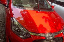 Selling Red Toyota Wigo 2019 in Quezon City