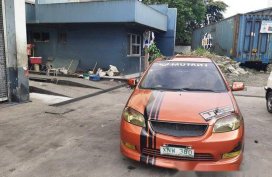 Orange Toyota Vios 2004 at 96000 km for sale