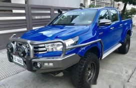 Sell Blue 2016 Toyota Hilux Automatic Diesel at 12000 km 