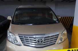 2011 Toyota Alphard V6 AT for sale in Quezon City