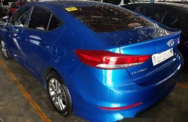 Selling Blue Hyundai Elantra 2018 in Marikina