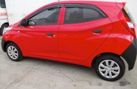 Red Hyundai Eon 2013 Manual Gasoline for sale 
