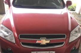 Red Chevrolet Captiva 2011 for sale in Quezon City