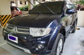Blue Mitsubishi Montero Sport 2014 Manual Diesel for sale 