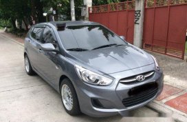 Selling Grey Hyundai Accent 2017 in Quezon City 