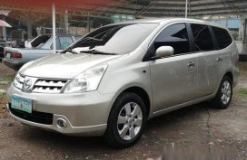 Silver Nissan Grand Livina 2009 for sale in Talisay