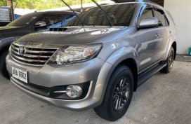 Silver Toyota Fortuner 2015 for sale in San Fernando
