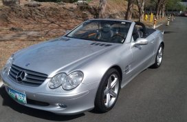 Selling Silver Mercedes-Benz Sl500 2002 in Manila