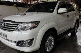 Sell White 2014 Toyota Fortuner in Quezon City 