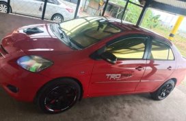 Red 2008 Toyota Vios for sale in Leyte