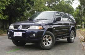 Sell Blue 2005 Mitsubishi Montero Sport in Quezon City