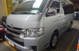 Silver Toyota Hiace 2018 for sale in Quezon City