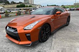 Orange Nissan Gt-R 2017 for sale in Pasig 