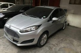 Silver Ford Fiesta 2014 for sale in Quezon City