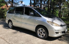 Silver Toyota Previa 2004 for sale in Tagaytay 