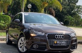 Brown Audi A1 2014 for sale in Quezon City
