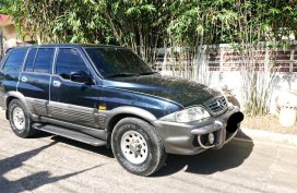 Black Ssangyong Musso 2006 for sale in Cebu City
