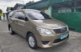 2013 Toyota Innova 2.5 E Manual
