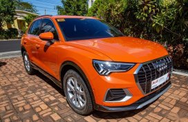 Orange Audi Q3 2020 for sale in Subic 