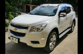Sell White 2013 Chevrolet Trailblazer SUV / MPV at 50000 in Panglao