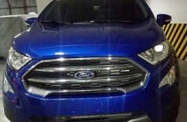 Selling Blue Ford Ecosport 2019 in Manila