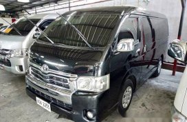 Selling Black Toyota Hiace 2015 in Quezon City