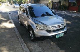 Selling Silver Honda Cr-V 2008 in Quezon City