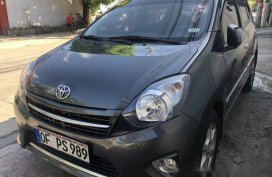 Grey Toyota Wigo 2017 for sale in Quezon