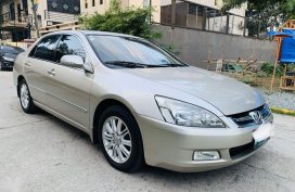 Selling Cream Honda Accord 2007 in Manila