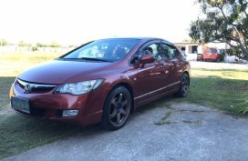 Red Honda Civic 2007 for sale in Automatic