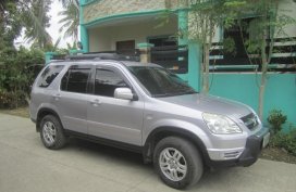 Silver Honda Cr-V 2003 for sale in Kalibo