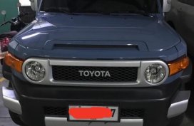 Blue Toyota Fj Cruiser 2015 for sale in Manila
