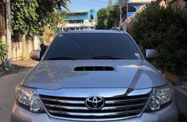 Selling Silver Toyota Fortuner 2015 in Manila