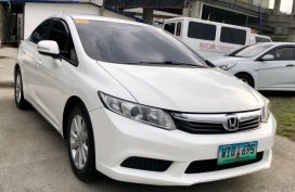 Selling White Honda Civic 2013 in Manila