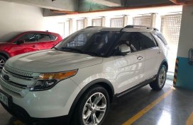 White Ford Explorer 2014 for sale in Salcedo