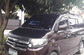 Black Suzuki Apv 2010 for sale in Manual
