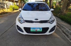 White Kia Rio 2013 for sale in Automatic