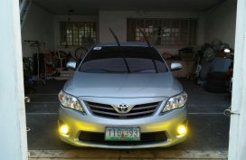 Silver Toyota Corolla altis 2011 for sale in Quezon City