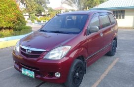 Red Toyota Avanza 2008 for sale in Manual