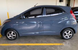 Blue Hyundai Eon 2015 for sale in Makati