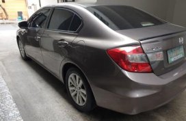 Grey Honda Civic 2012 for sale in Manila