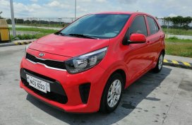 Red Kia Picanto 2018 for sale in Manila
