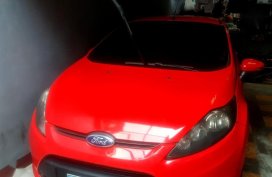 Red Ford Fiesta 2011 for sale in Manual