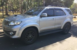 Selling Silver Toyota Fortuner 2015 in Muntinlupa