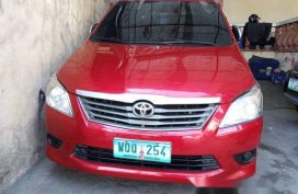 Selling Red Toyota Innova 2013 in Taguig