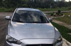 Silver Mitsubishi Lancer 2010 for sale in Manila