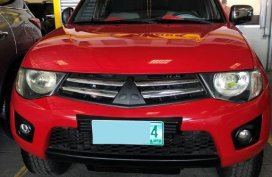 Red Mitsubishi Strada 2011 for sale in Automatic